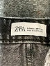 Zara Hearts Black Denim Shorts Size 8 - photo 3