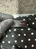 Outback Red 100% Nylon Polka Dots Black 3/4 Sleeve Blouse Size XS - photo 8