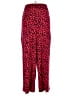 IMAN Animal Print Red Casual Pants Size 3X - photo 1