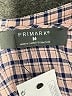 Primark Houndstooth Blue Long Sleeve Blouse Size M - photo 7