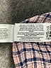 Primark Houndstooth Blue Long Sleeve Blouse Size M - photo 9