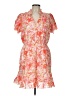 Unbranded Paisley Orange Cocktail Dress Size L (estimated) - photo 1