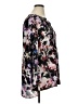 Chaus 100% Polyester Floral Black Long Sleeve Blouse Size XL - photo 4