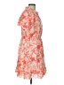 Unbranded Paisley Orange Cocktail Dress Size L (estimated) - photo 4