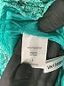 New York & Company 100% Polyester Paisley Teal Romper Size L - photo 5