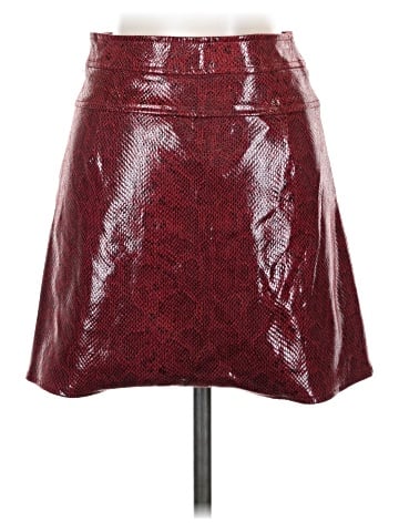 Zara TRF Faux Leather Skirt (view 2)