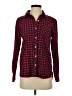 Vineyard Vines 100% Cotton Checkered-gingham Red Long Sleeve Button-Down Shirt Size 4 - photo 1