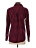 Vineyard Vines 100% Cotton Checkered-gingham Red Long Sleeve Button-Down Shirt Size 4 - photo 2