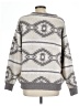 Simply Southern 100% Polyester Print Gray Pullover Sweater Size L - photo 2