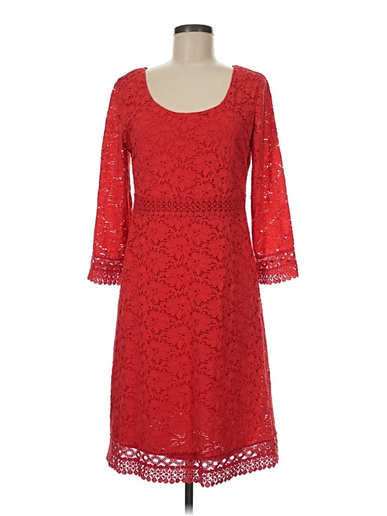Pre-owned Alfani Casual Dress In Red