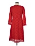 Alfani 100% Polyester Red Casual Dress Size M - photo 2