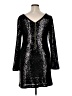 Cupio 100% Nylon Black Cocktail Dress Size XL - photo 2
