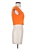 Shein Orange Short Sleeve Top Size 4 - photo 4