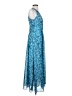 Derek Lam Paisley Blue Casual Dress Size XS - photo 4
