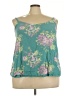 Torrid Teal Tank Top Size 3X (estimated) - photo 1