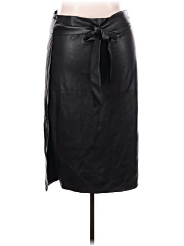 Never Fully Dressed Faux Leather Skirt (view 2)