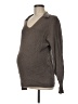 Gap - Maternity Brown Pullover Sweater Size Med Maternity - photo 1