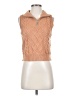 Jessica Simpson Tan Sweater Vest Size S - photo 1