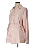 H&M Mama Pink Long Sleeve Blouse Size L - photo 1