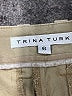 Trina Turk Solid Tan Khaki Shorts Size 6 - photo 3
