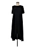 Assorted Brands Solid Black Casual Dress Size M - photo 1