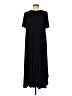 Assorted Brands Solid Black Casual Dress Size M - photo 2