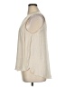 Ann Taylor LOFT 100% Polyester Ivory Sleeveless Blouse Size XL - photo 5