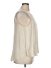 Ann Taylor LOFT 100% Polyester Ivory Sleeveless Blouse Size XL - photo 4
