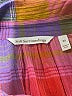 Soft Surroundings 100% Cotton Color Block Orange Long Sleeve Blouse Size XS - photo 7