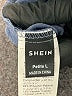 Shein Chevron-herringbone Blue Casual Pants Size L (petite) - photo 7