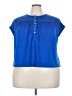 krush Blue Short Sleeve Top Size 3X - photo 1