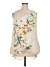 Rose + Olive 100% Polyester Ivory Sleeveless Blouse Size 1X - photo 1