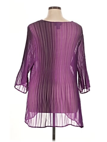 Maggie Barnes 3/4 Sleeve Blouse (view 2)