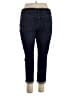The Limited Solid Blue Jeans Size 16 - photo 2