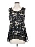 Simply Vera Vera Wang 100% Polyester Black Sleeveless Blouse Size S (petite) - photo 1