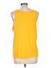 Unbranded Yellow Sleeveless T-Shirt Size L (estimated) - photo 2