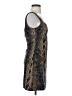 Cache Animal Print Black Cocktail Dress Size S - photo 4