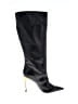 Stuart Weitzman 100% Leather Black Boots Size 10 - photo 1