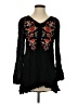 Umgee Black Long Sleeve Top Size S - photo 1