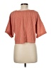Altar'd State Orange Short Sleeve Top Size M - photo 2