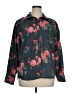 Legacy Falls for Her 100% Polyester Floral Teal Long Sleeve Blouse Size XL - photo 1