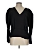 Express 100% Polyester Black Long Sleeve Blouse Size L - photo 1