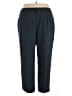 Donna Morgan Solid Blue Casual Pants Size 22 Petite - photo 2