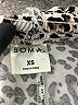 Soma Animal Print Tan Shorts Size XS - photo 3
