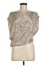 By Together Silver Short Sleeve Top Size M - photo 1