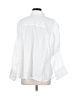 Free People 100% Cotton Solid White 3/4 Sleeve Button-Down Shirt Size S - photo 2