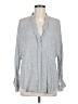 Vince. Gray Long Sleeve Blouse Size M - photo 1