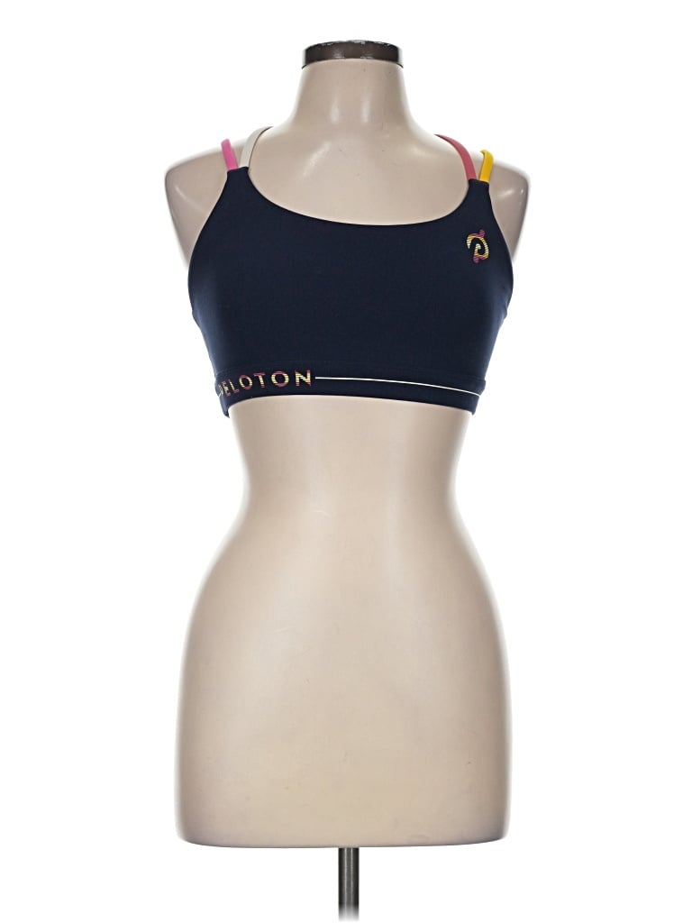 Pre-owned Peloton Sports Bra In Blue