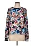 Johnny Was Floral Blue Pullover Sweater Size L - photo 1