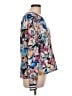 Johnny Was Floral Blue Pullover Sweater Size L - photo 4